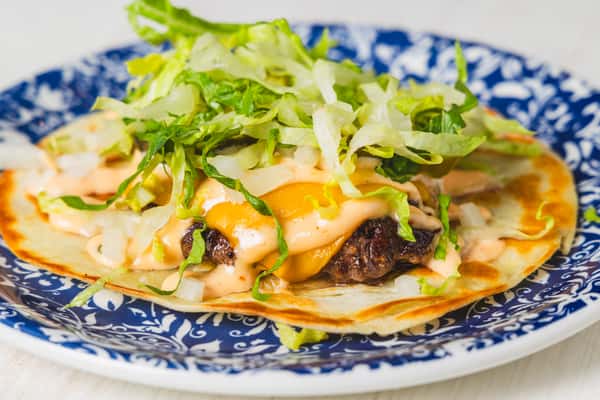 Unlimited Wagyu SmashBurger Tacos