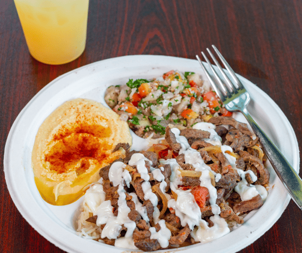 Beef Shawarama Platter