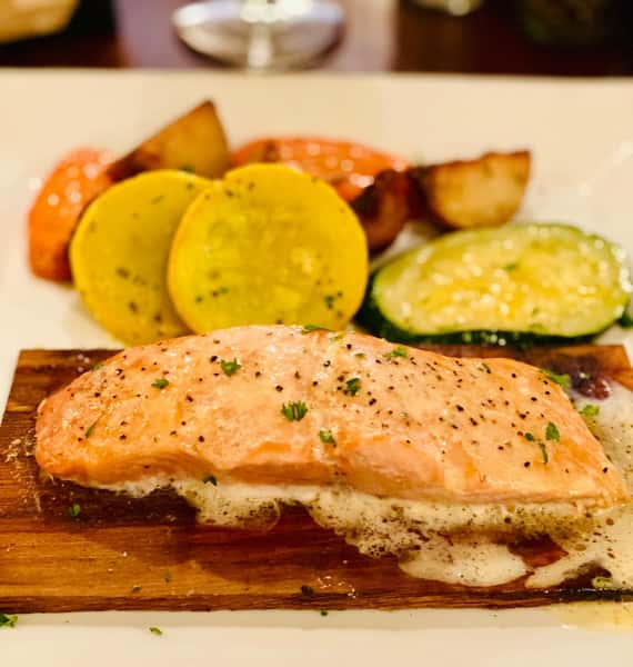 Cedar Plank Atlantic Salmon