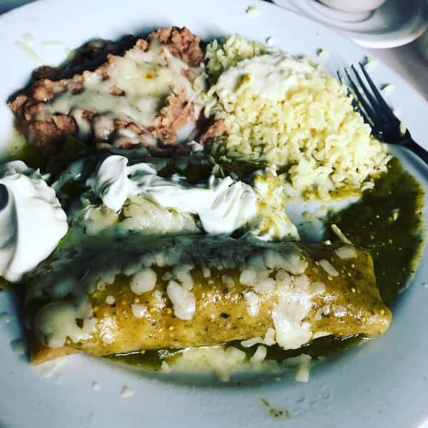 10. Two Enchilada Suizas
