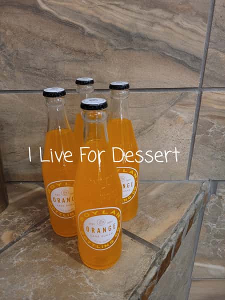  Orange Soda Bottle & Float Option