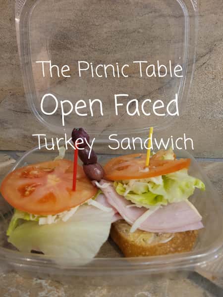 Open Faced Turkey Sandwich & Chips Order By 2 PM For Next Day