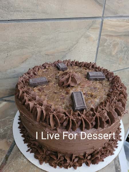 8 D German Chocolate Cake DF Order By 2PM For Next Day