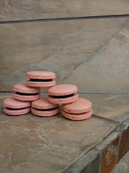 Strawberry Macarons 3 Count Todays Batches