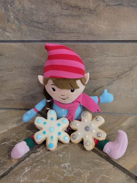 Snowflake Shortbread 12 count 3" Cookie Order By 2PM For Next Day  Tue- Fri