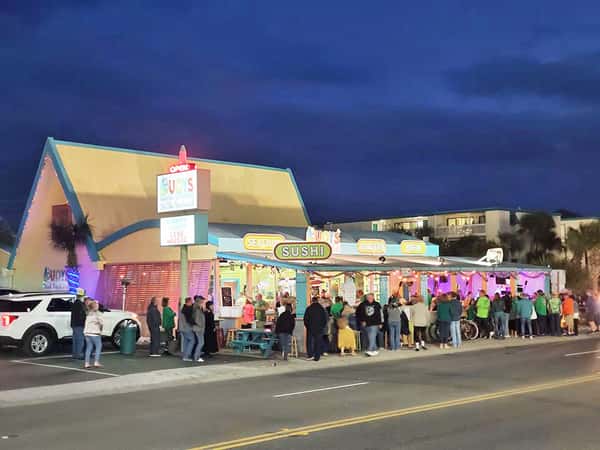 Summer night at Buoys