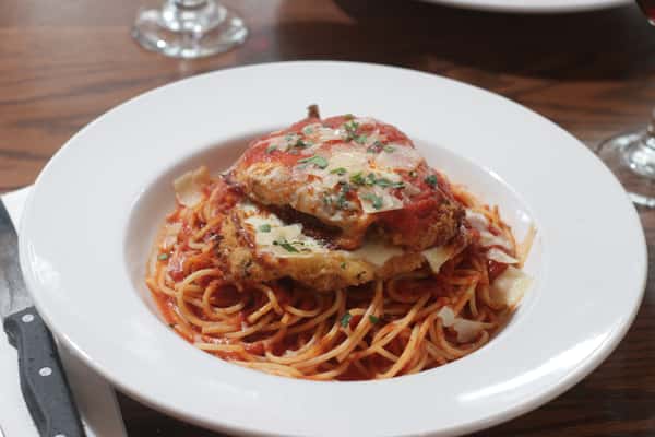 Chicken or Eggplant Parmigiana
