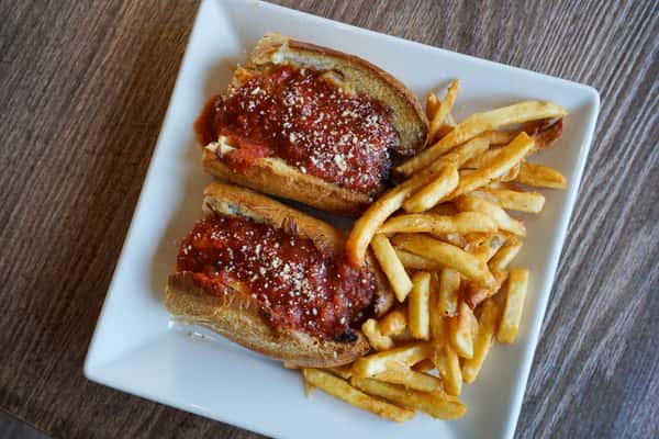 Chicken or Eggplant Parm Sub