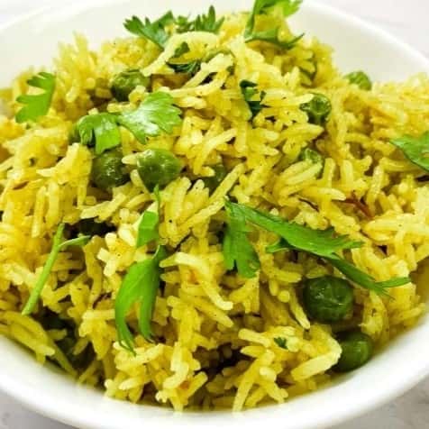 Peas Pulao (Rice Pilaf)