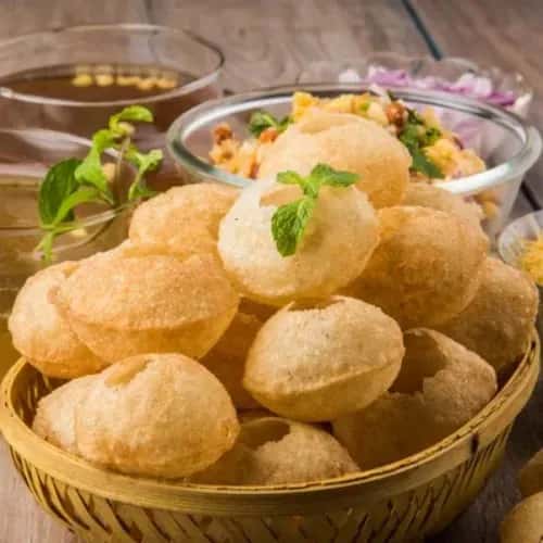Pani puri shell