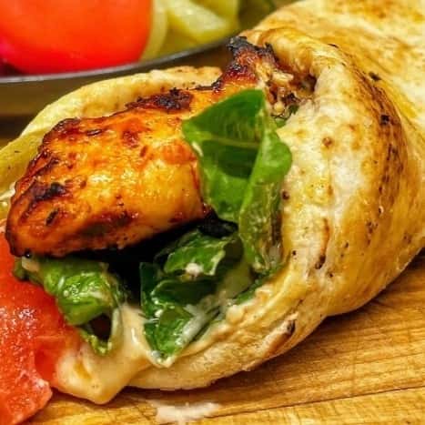 Chicken Kabab Wrap (10 Wrap)