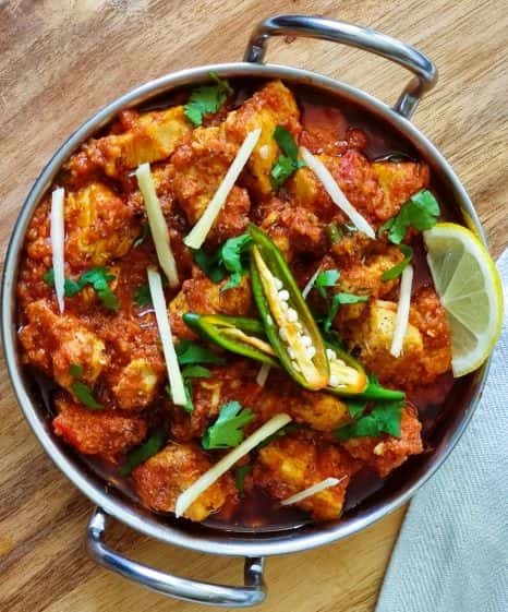 Kadhai Chicken (Half Tray)