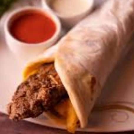 Spicy Seekh Kabab Wrap (Lamb)
