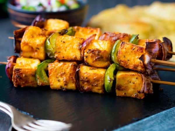 Paneer Kabab Plate