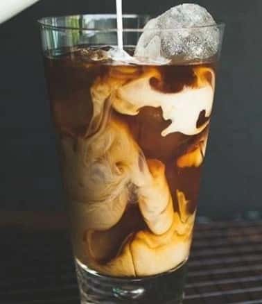 Iced Coffee with Cream