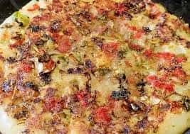 Onion Chili Uthappam