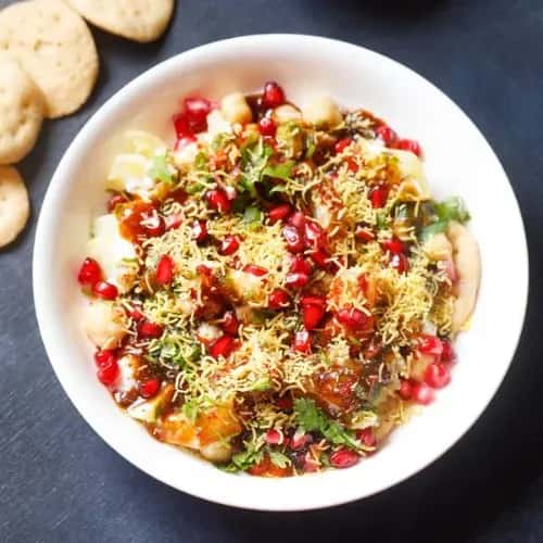 Mixed dish with seeds