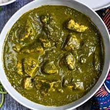 Saag Paneer (Half Tray)