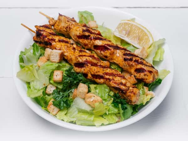Casear Salad with Lamb Seekh Kabab (Half Tray)