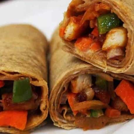 Chili Chicken Wrap
