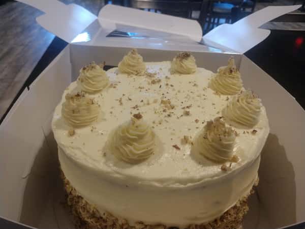 Loaded carrot cake