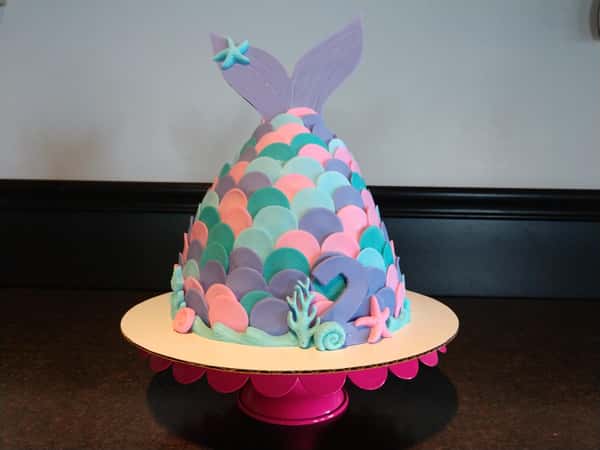 Mermaid Tail Cake