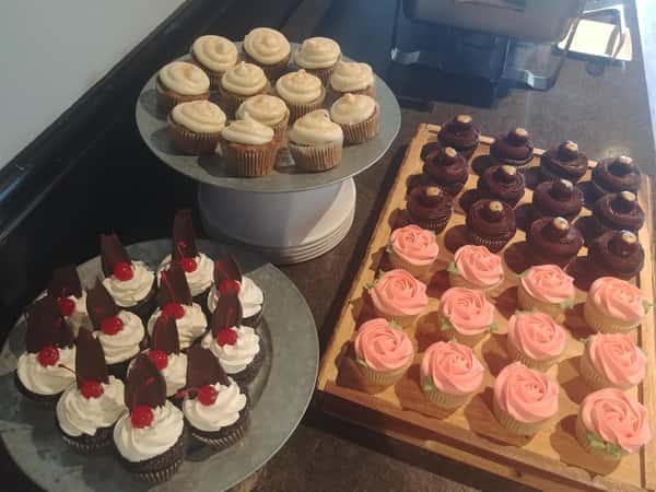assorted cupcakes