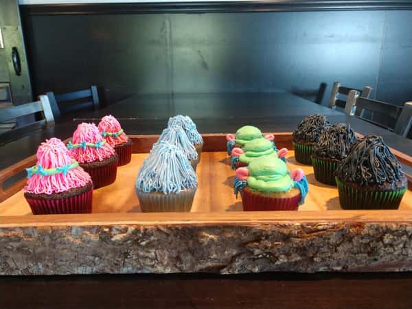 Trolls Cupcakes