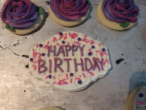 Hapy Birthday Cookie