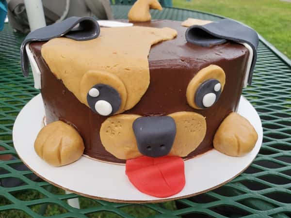 Puppy cake
