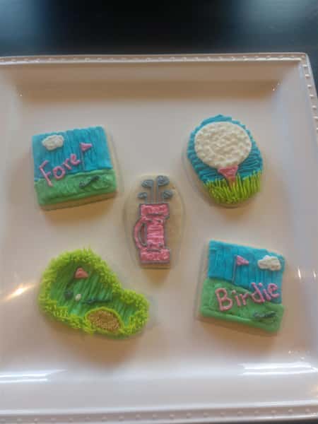 Golf Cookies
