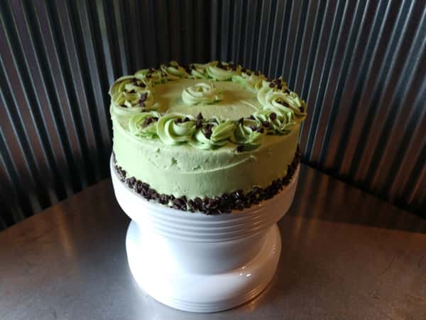 Mint Chocolate Chip Cake