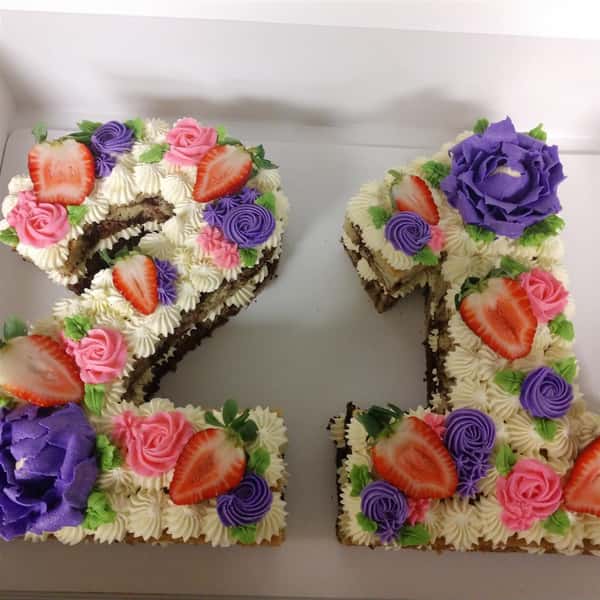 21 cake