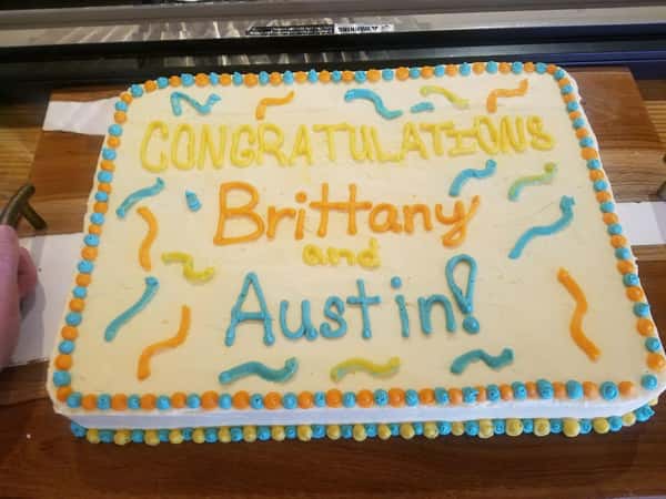1/2 sheet cake