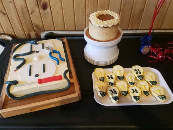 Electrician Party sweets