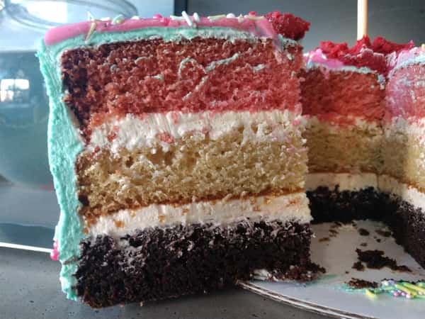 Neopolitan Cake