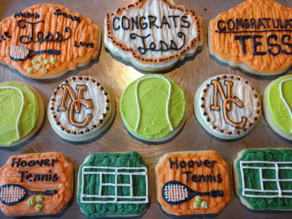 NC Tennis Cookies