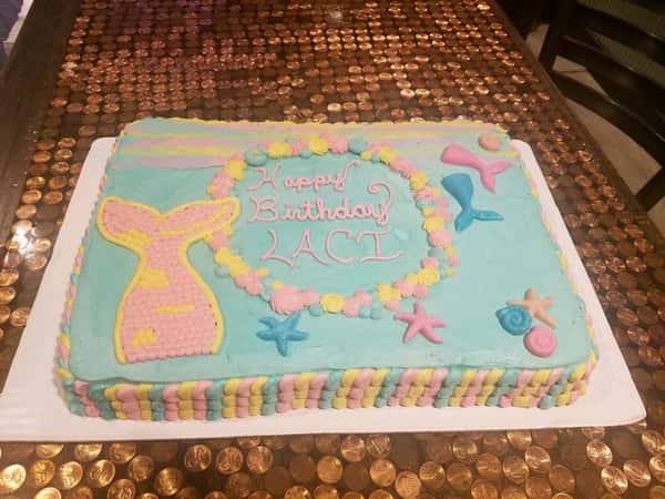 Mermaid cake