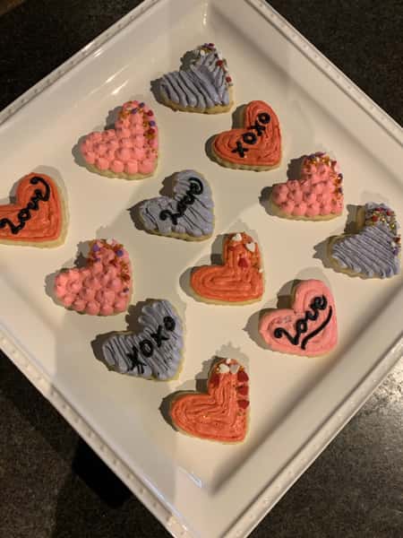 valentines cookies