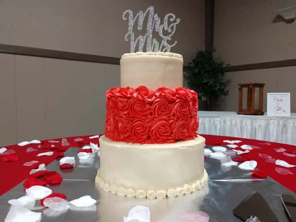 Tiered Wedding cake