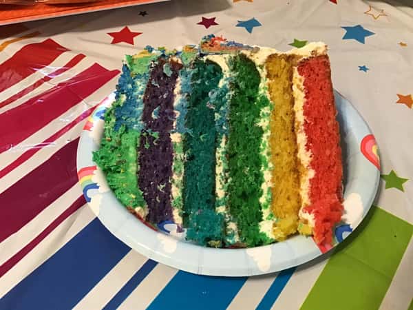Rainbow Cake