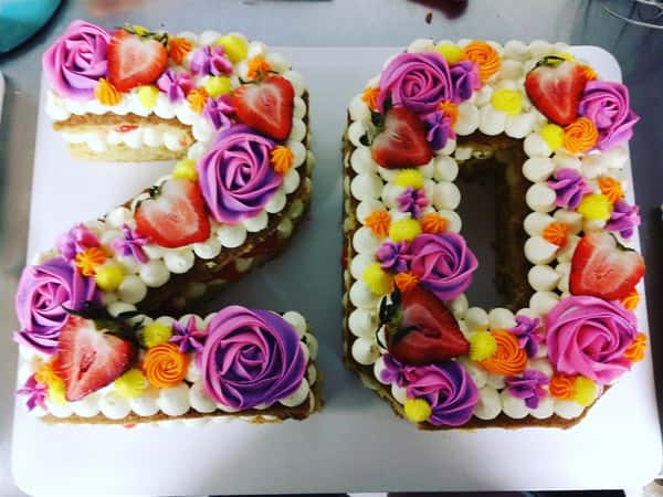 Number cake