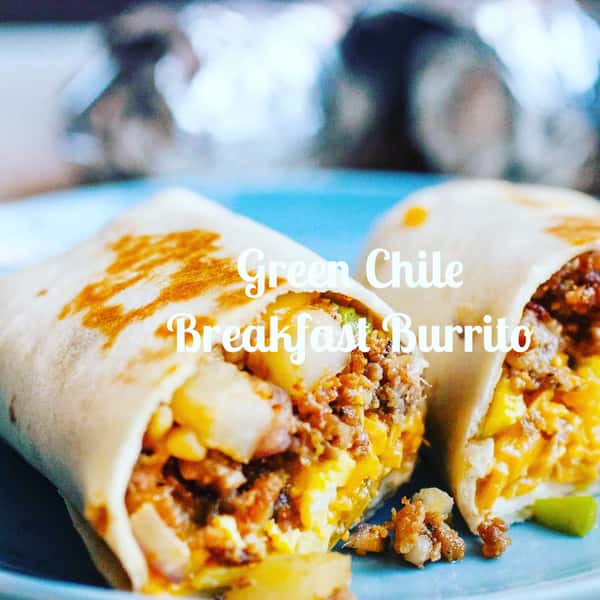 Breakfast Burrito Green Chile Specialty 