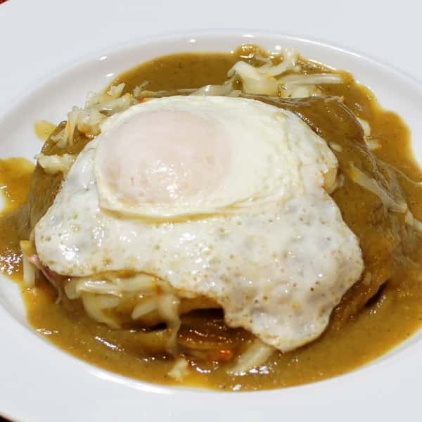 Specialty Green Chile Pork Enchiladas 