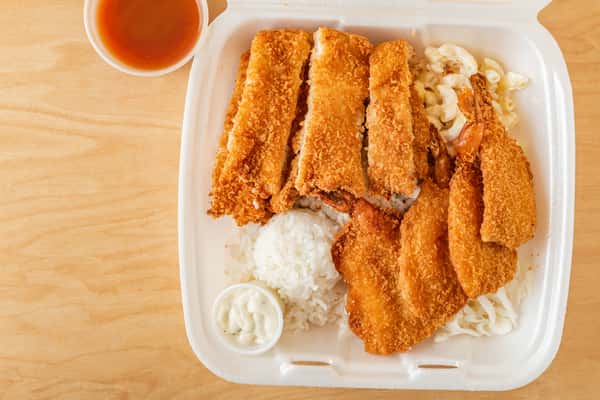 Chicken Katsu WHITE w/Shrimp