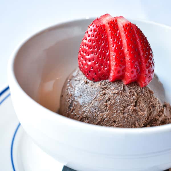 Scoop of ice cream
