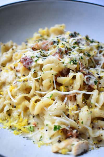 Fusilli Carbonara