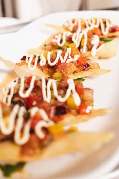 Ahi Tuna Wontons