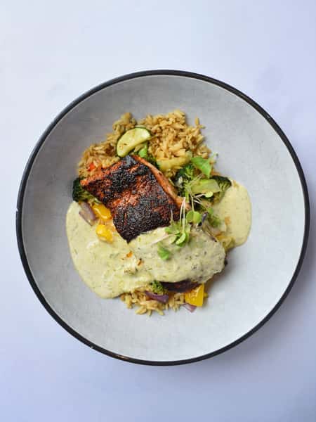 salmon entree