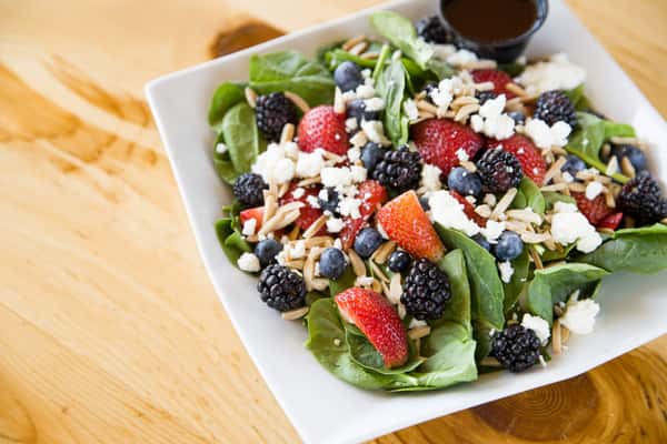 Spinach & Berries Salad